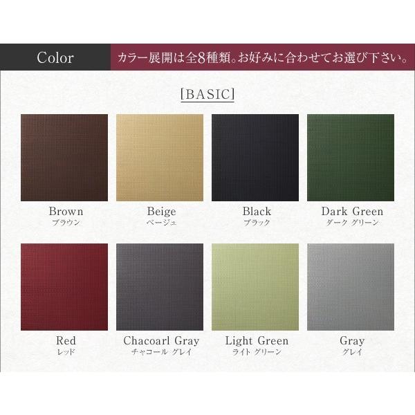 (タイムセール中) 置き畳 70×70cm 2枚セット おしゃれ 約1畳 夏用 純国産ヘリなし 日本製 ジョイントマット ユニット畳