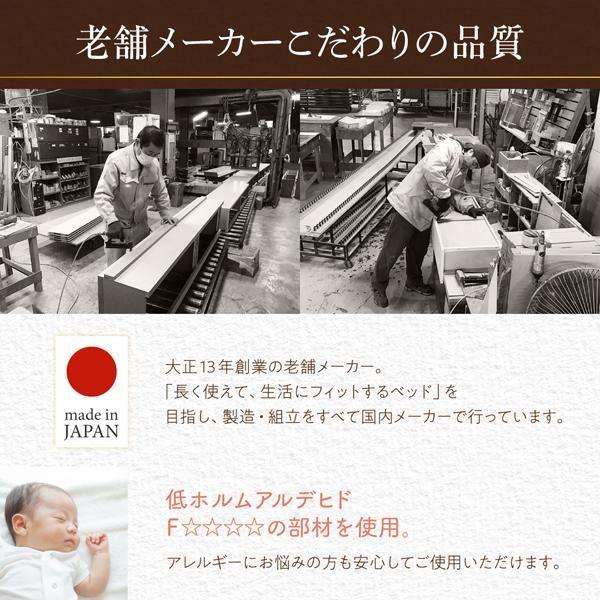(タイムセール中) 組立設置付 跳ね上げ式ベッド マットレス付き 薄型プレミアムポケットコイル クイーンベッド(SS×2) 縦開き 日本製 連結