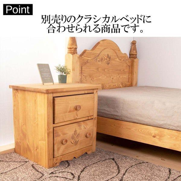 (タイムセール中) サイドテーブル 45×36×48cm おしゃれ ナチュラルブラウン 北欧風_9