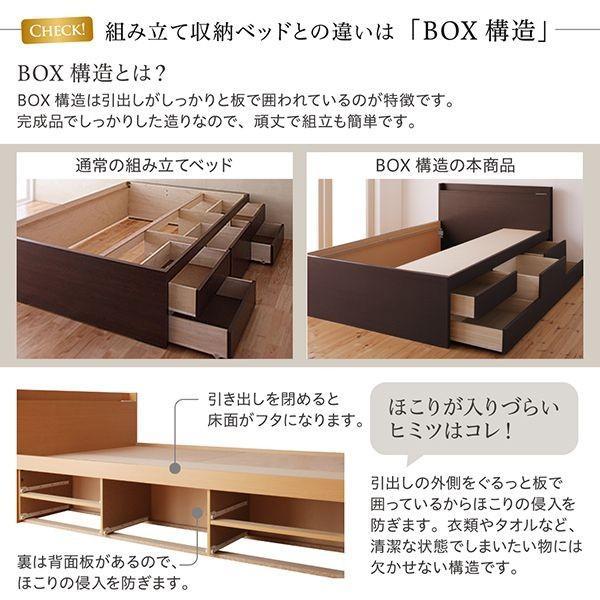 【セール】 (SALE) セミシングルベッド マットレス付き 薄型プレミアムポケットコイル 日本製 引き出し収納 収納付きベッド