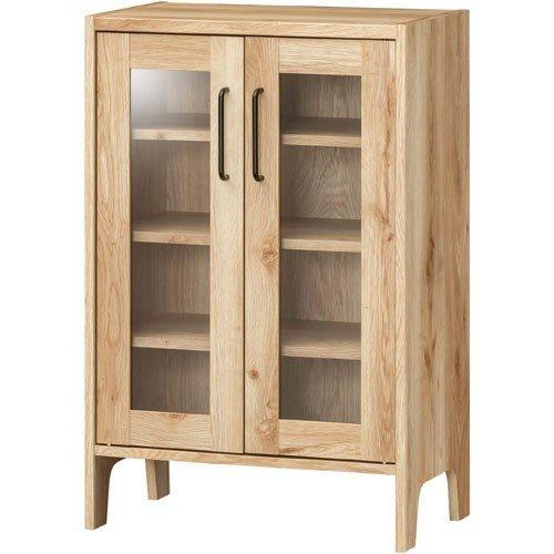 正規品 おしゃれ ヴィンテージ調 かわいい カップボード 食器棚 扉 戸棚 キャビネット 書棚 本棚 収納 シェルフ 棚 ラック ビエンテージライト 高さcm 幅59cm ガラス戸 キャビネット 収納棚 可愛い テレビ台 キャビネット