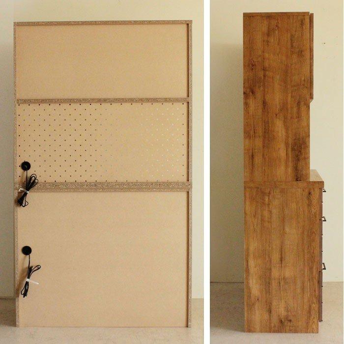 最安値❕ レンジ台 リナ 幅105cm 高さ180cm 食器棚 ダイニングボード キッチンボード レンジボード 家電収納 収納 キッチン レンジ棚 収納棚 キッチンラック 棚 【HOV1659743102】(58436円)