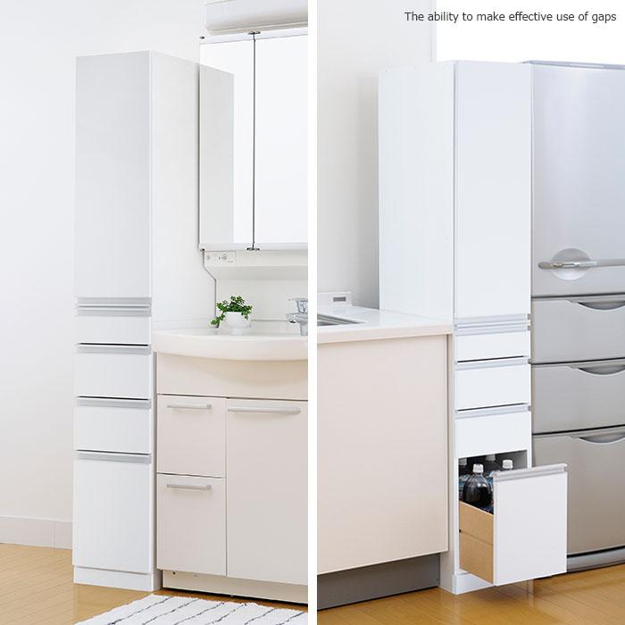 安心の日本製 国産 『隠せる』すき間収納庫 幅30cm 奥行45cm