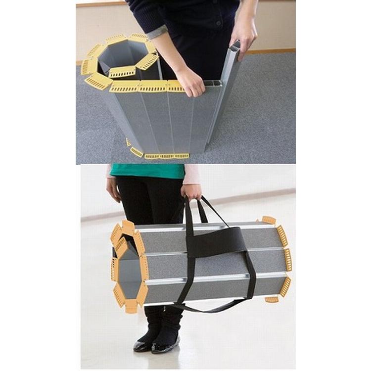購入車いす用スロープ 段ない・ス ロールタイプ 630-110 長さ110cm 歩行補助、転倒防止 車いす用スロープ段ない・ス FK 634-130 L1000MM