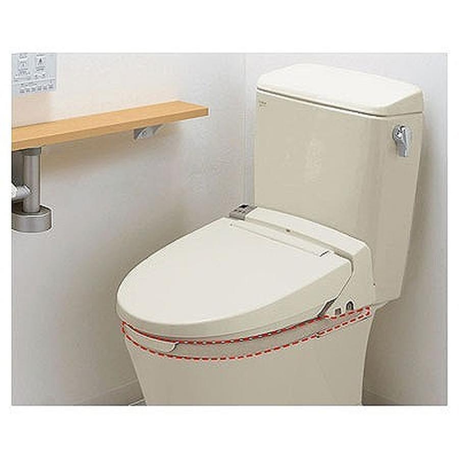 福祉用具のバリューケア個人宅配達不可 シャワートイレ付補高便座 KAシリーズ CWA-230KA23D BN8（オフホワイト） 補高3cm トイレ関連用品 