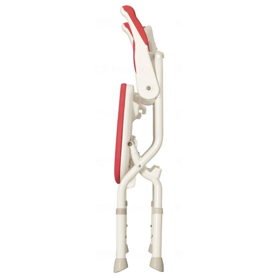 アロン化成折りたたみシャワーベンチ ＦＳフィット レッド 