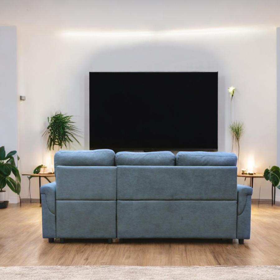 4人掛け カウチ おしゃれ ソファーベッド ソファー 北欧 ファブリック furniturewave_ej-1895