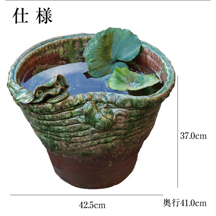 信楽焼 めだか鉢 陶器 日本製 金魚鉢 メダカ 鉢 インテリア 置物 信楽焼 めだか鉢 陶器 日本製 金魚鉢 メダカ 鉢 インテリア 置物