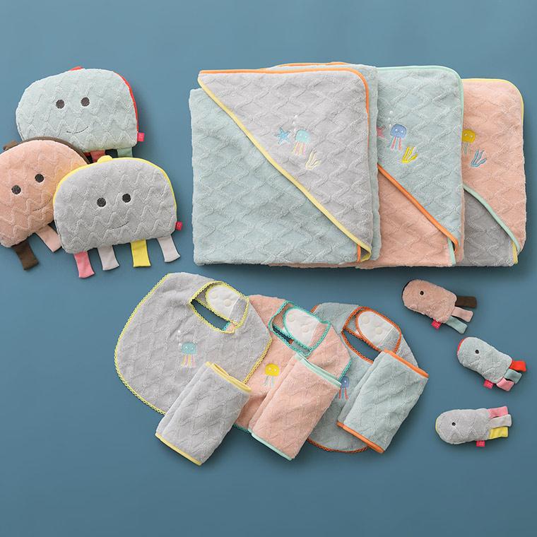 スタイ「flux（フリュ）」よだれかけ【赤ちゃん ベビー ビブ 出産祝い