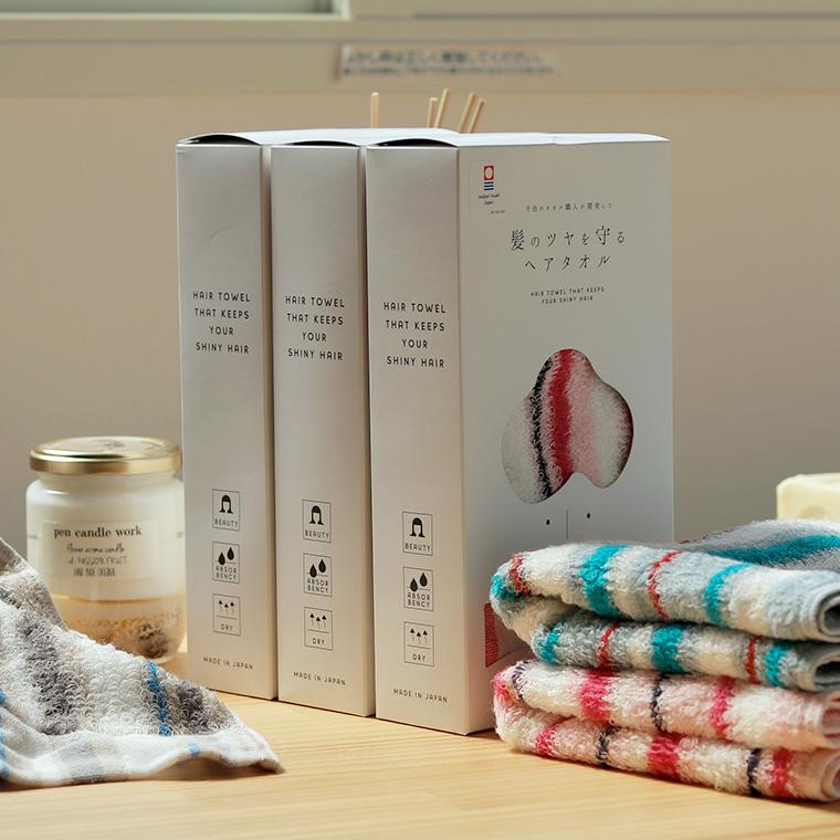 今治タオル「アミィ」ヘアタオル（33×90cm）【タオル 日本製 七福