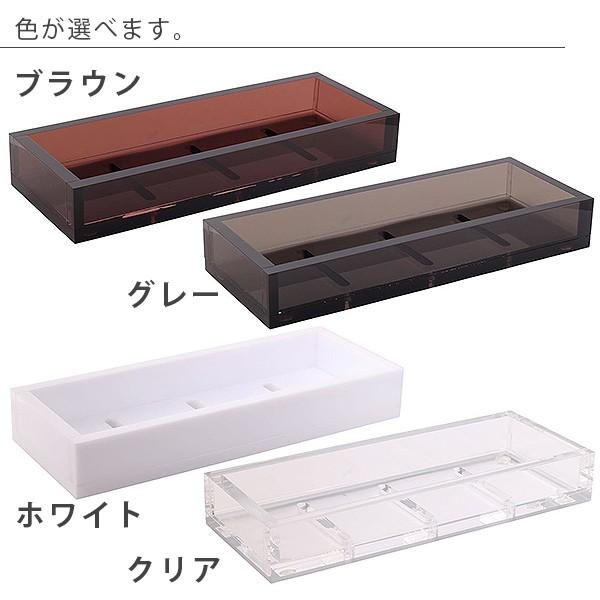 トレー「ランセット」バスディスペンサートレー3本用【ボトルホルダー