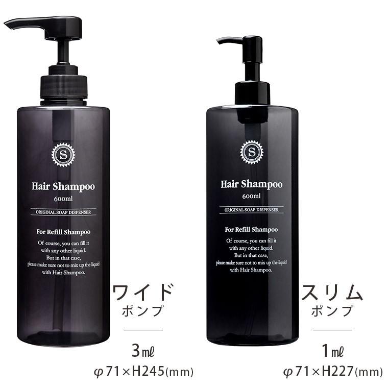 詰め替えボトル「イレモノ（ire-mono）」コロネット（シャンプーボトル