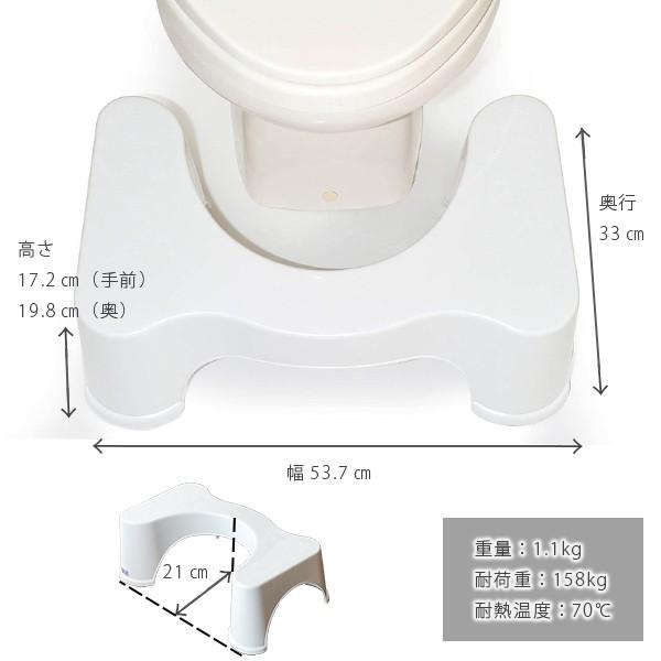 踏み台 スクワティポティー トイレ足置き台 ステップ台 足台 トイレトレーニング 補助台 便秘椅子 1126 お風呂のソムリエshop 通販 Yahoo ショッピング