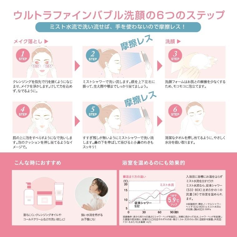 シャワーヘッド／FBミストシャワー（mitos）【シャワーヘッド ウルトラ