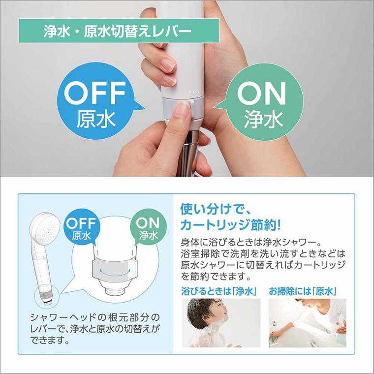 シャワーヘッド「SANEI」浄水ファインバブルシャワーセット[PS7964
