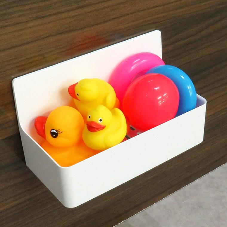 バスラック 磁着sq マグネットバスポケット シャンプーラック バスラック マグネット 磁石 浴室 バスルーム お風呂 壁面収納 ユニットバス ホワイト 1133 お風呂のソムリエshop 通販 Yahoo ショッピング