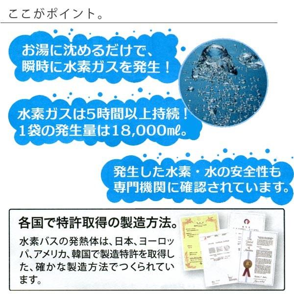 水素入浴剤「水素生活・水素バス」（30g×10包／1箱）【日本製 水素