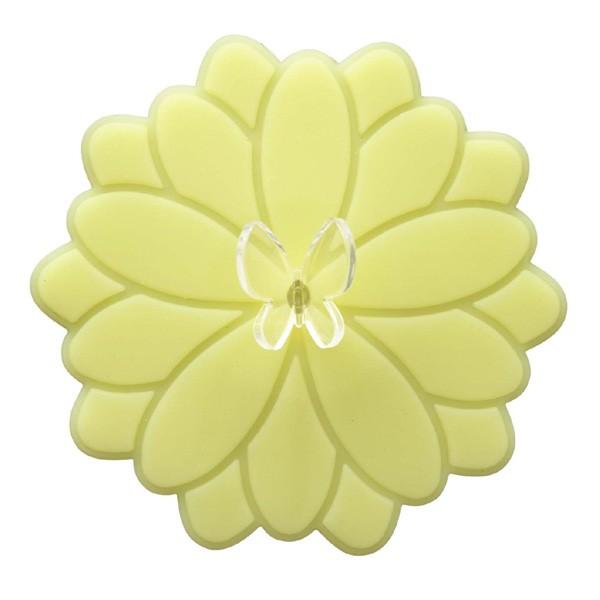 カップカバー フラワー イエロー マグカップカバー カップ カバー シリコン コップ フタ ふた 蓋 こぼれない ほこり避け ホコリ除け 1173 2507 お風呂のソムリエshop 通販 Yahoo ショッピング