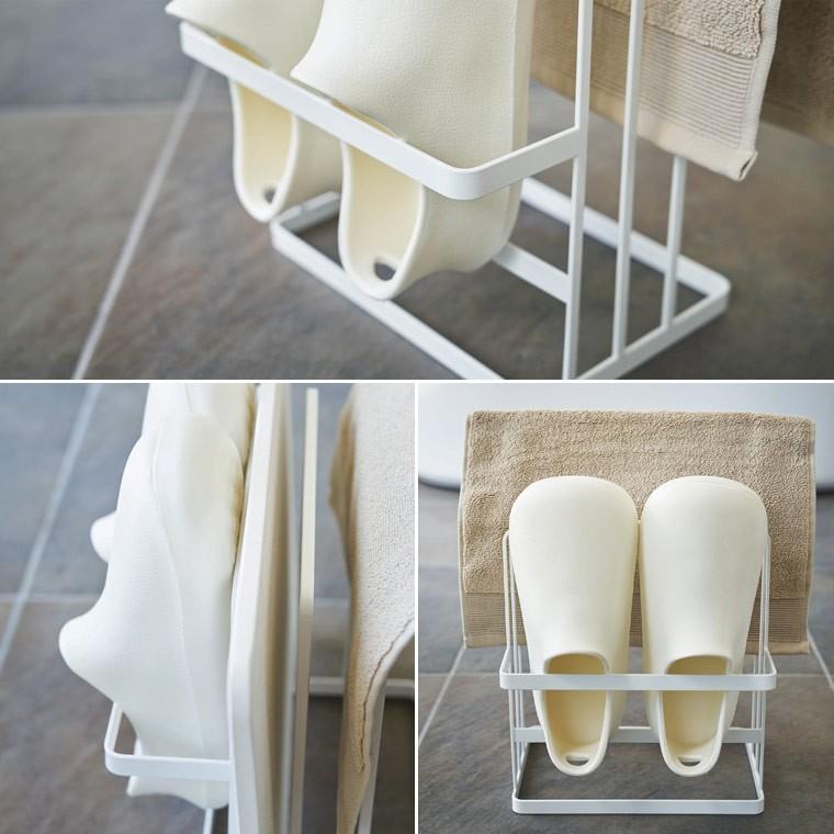 スタンド「tower（タワー）」バスマット＆バスブーツスタンド【TOWER