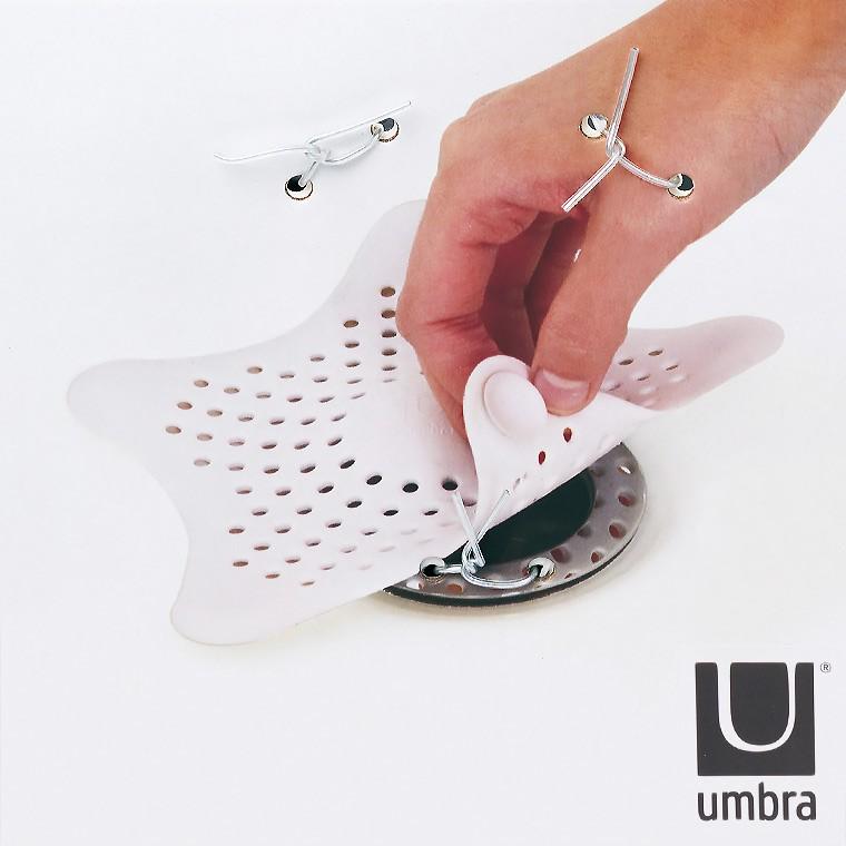 ヘアキャッチャー アンブラ Umbra 髪の毛取り 髪の毛キャッチャー 排水口 髪の毛 抜け毛 掃除 バスルーム 排水 清潔 吸盤式 ラバー製 排水口 掃除 1185 260608 お風呂のソムリエshop 通販 Yahoo ショッピング