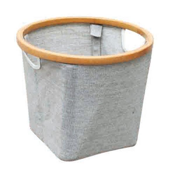 収納「グリーンECO（エコ）」ストレージバスケット（Sサイズ）【折りたたみバスケット 洗濯かご バスケット 収納 洗い物 入れ物 軽量 カゴ