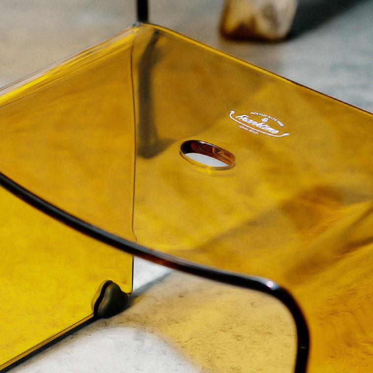 バスチェア アクリル バスチェア「フランクタイム（Franktime