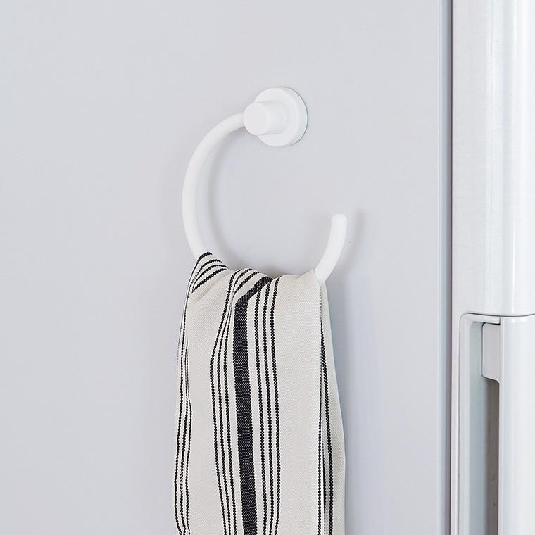 タオル掛け「マグオン（Mag-On＋）」マグネットタオルリング（ニュー