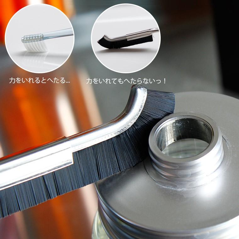 隙間ブラシ／大津式お掃除ブラシJ（3本組）【掃除グッズ 隙間汚れ すみ