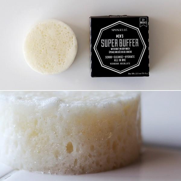 ボディスポンジ「SPONGELLE」MEN'S・SUPER・BUFFER【スポンジェレ