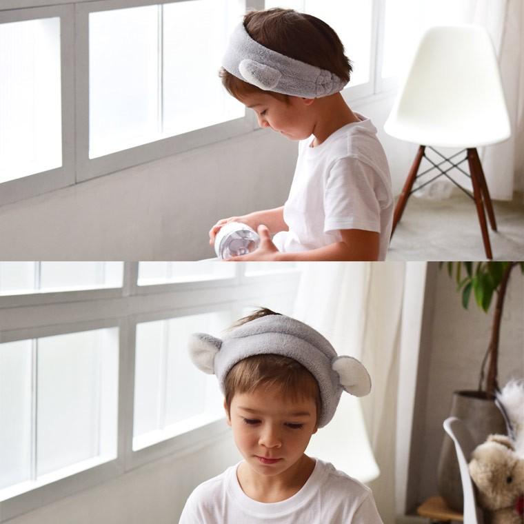 ヘアターバン「カラリcarari」吸水アニマルヘアバンド【けもみみ 獣耳  