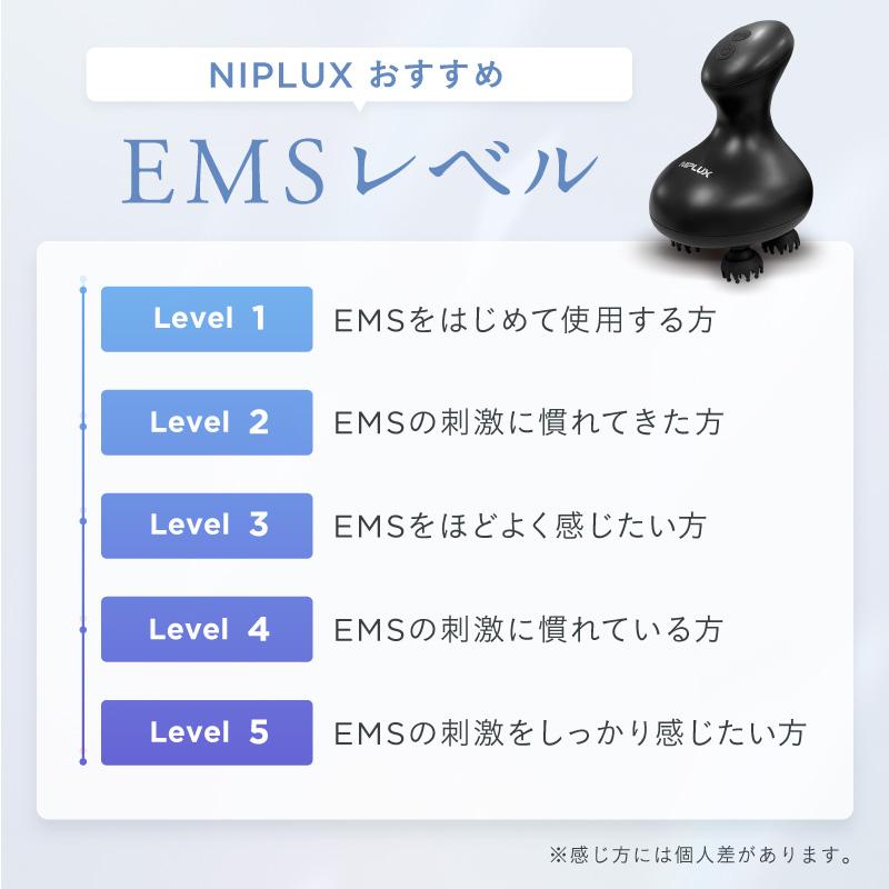 NIPLUX ヘッドスパ「NIPLUX」EMSヘッドスパPOCKET【頭皮エステ NIPLUX ヘッドスパ「NIPLUX」EMSヘッドスパPOCKET【頭皮エステ