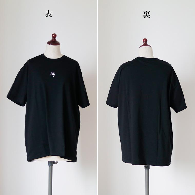 メール便】37Tシャツ「37（サウナ）」ブラック【Tシャツ 着心地 風呂