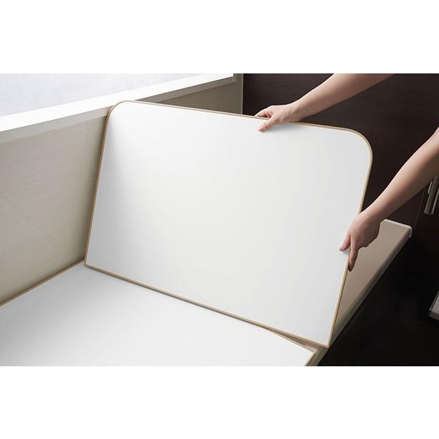 東プレ 風呂 ふた 68 × 118 cm 3枚割 さめにくい 風呂ふた U12 「 eco