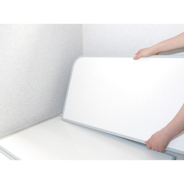 【 公式 】 風呂ふた 東プレ オーダー Ａｇ 抗菌 組み合わせ風呂ふた 奥行 71 〜 75 cm×間口 96 〜 100 cm ２枚割 特注 風呂蓋 浴槽蓋 サイズ 日本製 安心_2
