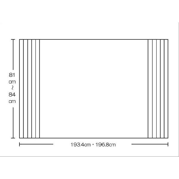 風呂ふた 東プレ 　オーダーメイド シャッター風呂ふた81〜84×193.4・196.8cm 送料無料 風呂蓋 浴槽蓋 サイズ｜furofuta-manzoku｜02