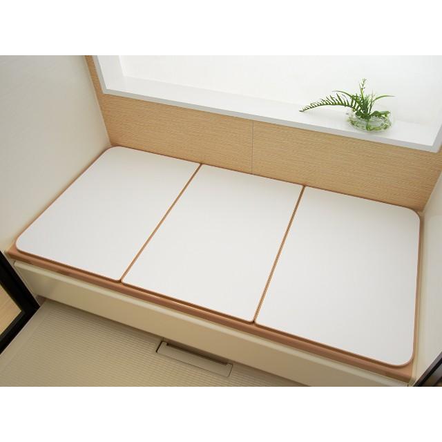【 公式 】 風呂ふた 東プレ オーダー 冷めにく〜い風呂ふた 奥行 55 〜 70 × 間口 116 〜 120 cm ２枚割 ３枚割 特注 保温 エコ 節電 断熱 浴槽蓋 日本製の画像