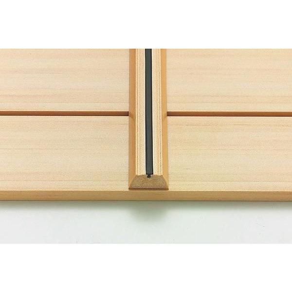 東プレ 日本製 木目調 スノコ 60 cm× 85 cm プラスチック お風呂 浴室