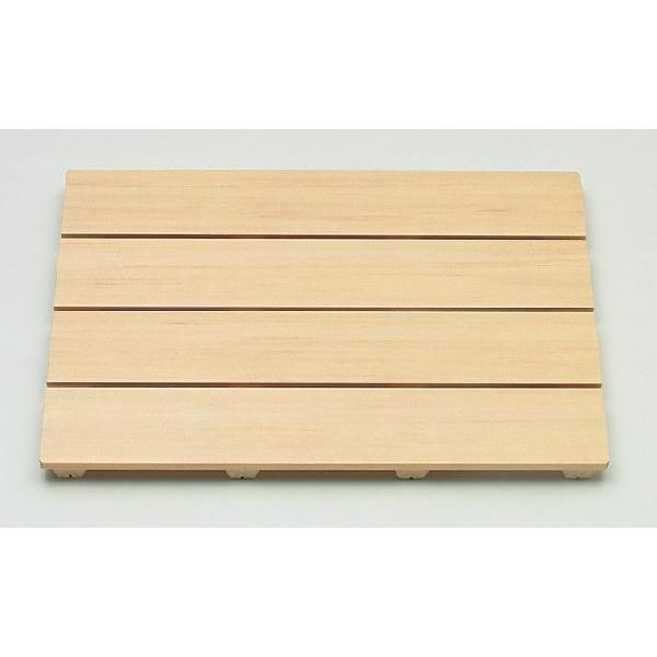 東プレ 日本製 木目調 スノコ 40 cm× 60 cm プラスチック お風呂 浴室