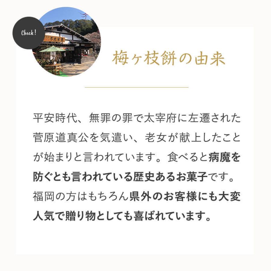太宰府名物 梅ヶ枝餅 20個入り 創業100年の老舗 不老さかえ家 梅が枝餅 ギフト お菓子 和菓子 |  | 13