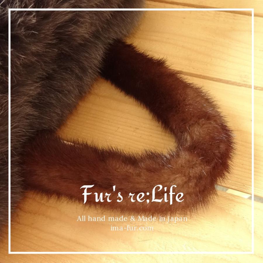 毛皮専門メーカーからの直販商品＞リアルファーバッグ・FOXつきタイプ