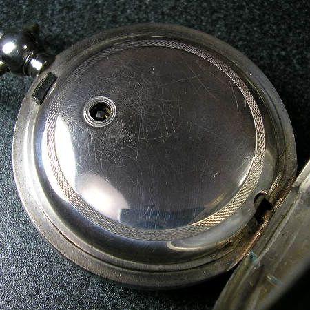 AMERICAN WATCH CO. （WALTHAM) 大型鍵巻き銀製アンティーク懐中時計