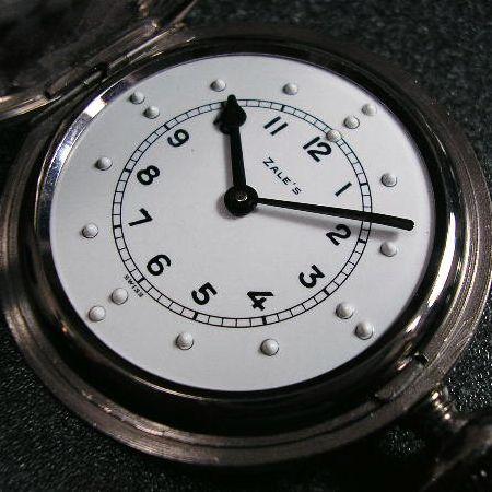 ZALE'S(BAYLOR) 手巻きブラインドマンウォッチ （盲人用時計） : 古