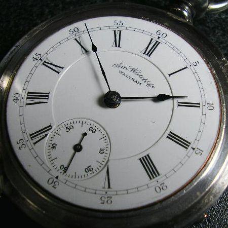 WALTHAM（ウォルサム） WALTHAM Appleton Tracy 鍵巻きアンティーク銀