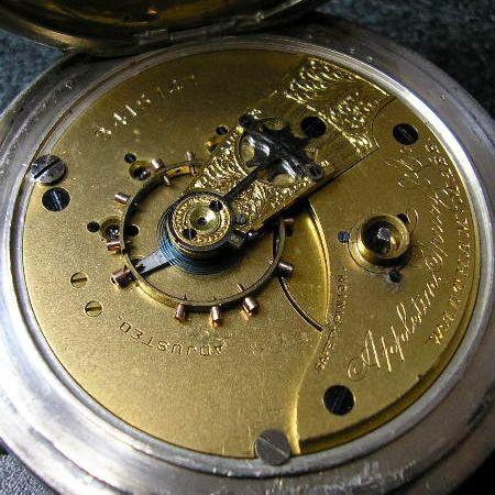 WALTHAM（ウォルサム） WALTHAM Appleton Tracy 鍵巻きアンティーク銀