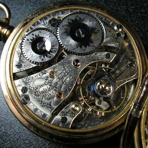 WALTHAM Riverside Maximus ハイグレード手巻きアンティーク懐中時計