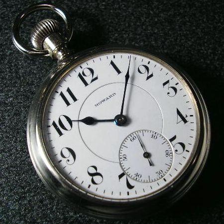 HOWARD SERIES 0 シースルーバック ハイグレードアンティーク懐中時計