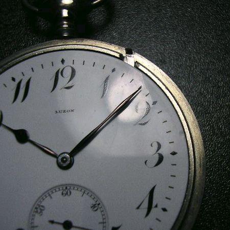 LUZON (by LONGINES)アンティーク手巻きハイグレード懐中時計 : 古時計