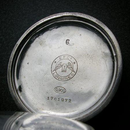 LONGINES（ロンジン） ロンジン彫金入り銀ハンターケース アンティーク