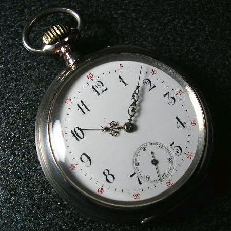 【アンティーク 稼働品】IWC シルバー 手巻時計 IWC オールドインター 手巻き Cal.89 SS 革 純正尾錠（SS