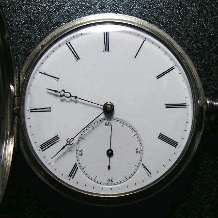 LONGINES（ロンジン） LONGINES銀ハンターケース 鍵巻きアンティーク